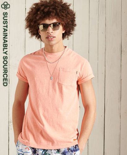 Camiseta de algodón orgánico con bolsillo LA Beach - Superdry - Modalova