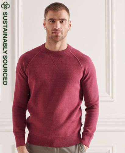 Jersey de algodón orgánico con cuello redondo Essential - Superdry - Modalova