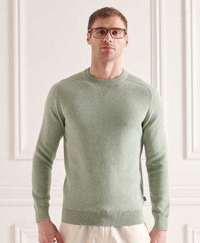 Jersey de algodón con cuello redondo Essential - Superdry - Modalova