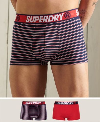 Pack de 2 calzoncillos de algodón orgánico - Superdry - Modalova