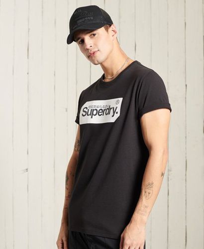 Camiseta con etiqueta y logo Core - Superdry - Modalova