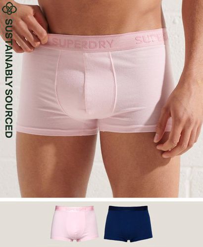 Pack de 2 calzoncillos clásicos de algodón orgánico - Superdry - Modalova