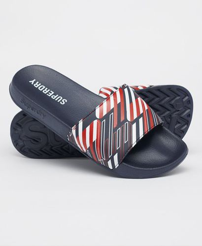 Chanclas de piscina con estampado integral - Superdry - Modalova