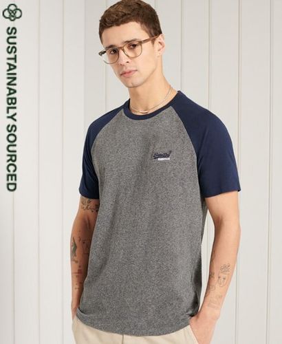 Camiseta de béisbol de algodón orgánico - Superdry - Modalova