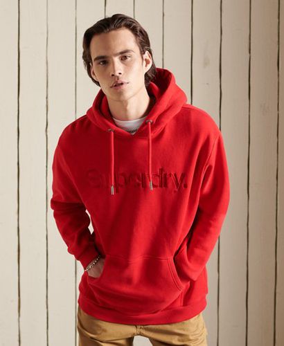 Sudadera cepillada con capucha y logo Core Source - Superdry - Modalova