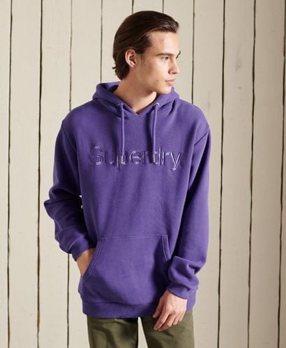 Sudadera cepillada con capucha y logo Core Source - Superdry - Modalova