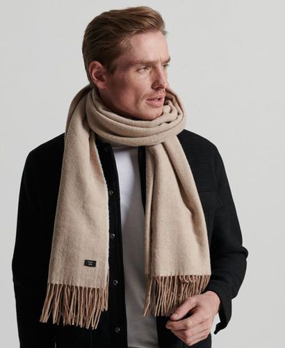 Men's Studio Scarf / White Pepper - Size: 1SIZE - Superdry - Modalova