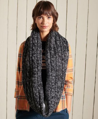 Women's Tweed Cable Snood / Tweed - Size: 1SIZE - Superdry - Modalova