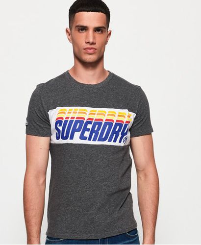 Triple Drop Pop T-Shirt mit Einsatz - Superdry - Modalova