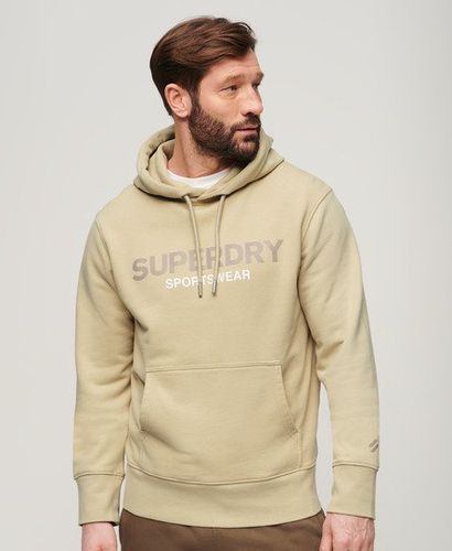 Herren Locker Geschnittenes Sportswear Hoodie mit Logo - Größe: L - Superdry - Modalova