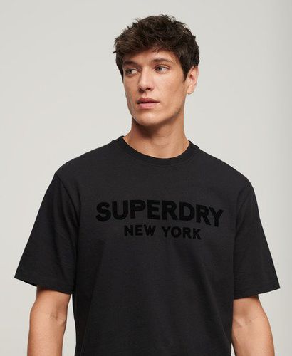 Herren Luxuriöses, Sportliches T-Shirt in Lockerer Passform - Größe: S - Superdry - Modalova