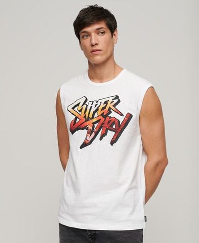 Herren Tanktop mit Fotoprint - Größe: XL - Superdry - Modalova