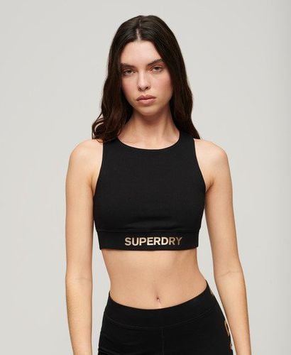 Damen Sportswear Bustiertop mit Logo - Größe: 34 - Superdry - Modalova