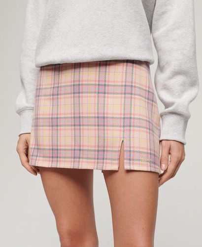 Women's Check Mini Skirt / Check - Size: 12 - Superdry - Modalova