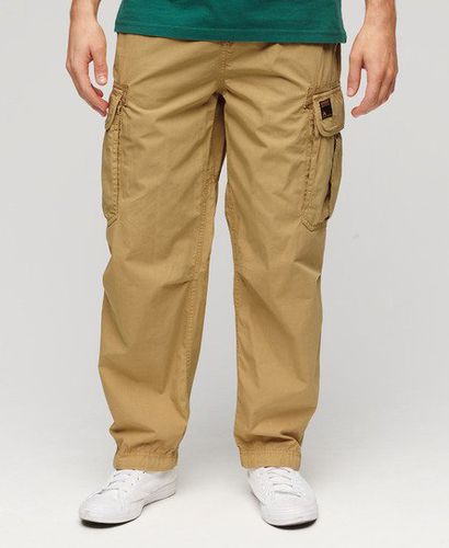 Men's Baggy Parachute Pants Beige / Dress Beige - Size: 30/32 - Superdry - Modalova