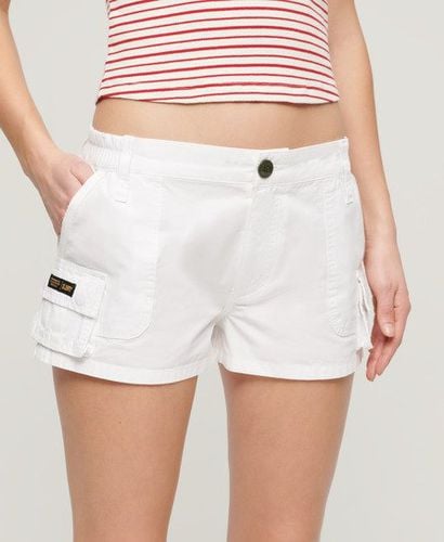 Women's Utility Cargo Shorts White / Optic - Size: 10 - Superdry - Modalova