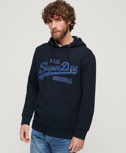 Men's Bestickter, Langärmeliger Hoodie - Größe: XL - Superdry - Modalova