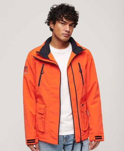Mens Slim Fit Ultimate Windbreaker Jacket, Orange, Size: L - Superdry - Modalova