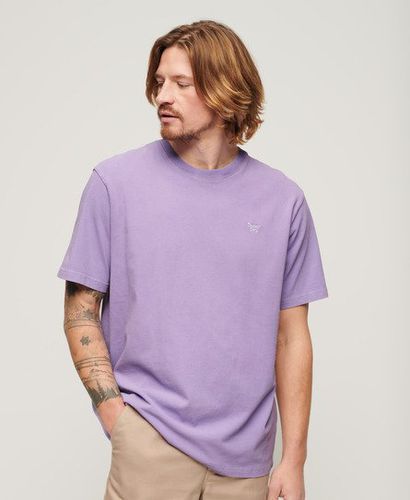 Men's Vintage Washed T-Shirt Purple / Lavender Purple - Size: L - Superdry - Modalova