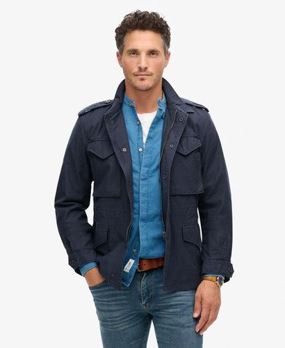 Men's The Merchant Store - Field Jacket Navy / Eclipse Navy - Size: L - Superdry - Modalova