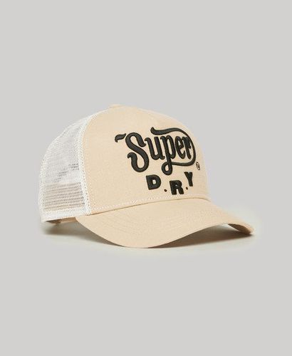 Women's Dirt Road Trucker Cap Brown / Sandstone Brown - Size: 1SIZE - Superdry - Modalova