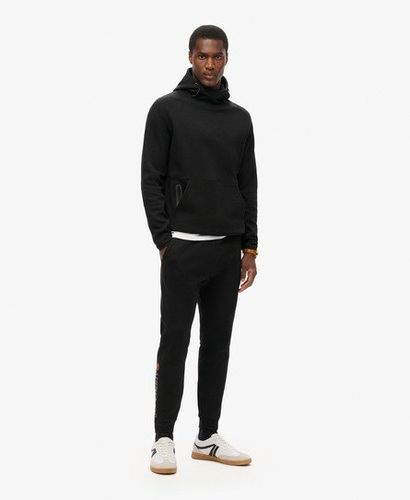Men's Tech Logo Tapered Joggers Black - Size: XL - Superdry - Modalova