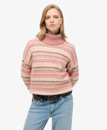 Damen Strukturierter Pullover mit Streifenmuster - Größe: 44 - Superdry - Modalova