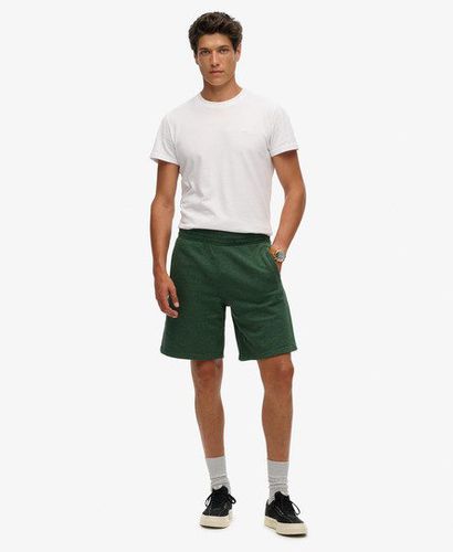 Men's Essential Logo Jersey Shorts Green / Heritage Pine Green Marl - Size: Xxl - Superdry - Modalova