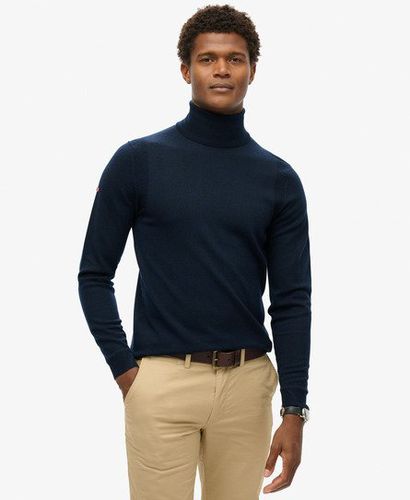 Herren Merino-Rollkragenpullover - Größe: XL - Superdry - Modalova