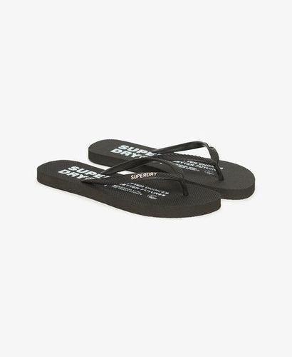 Women's Studios Flip Flops Black - Size: S - Superdry - Modalova