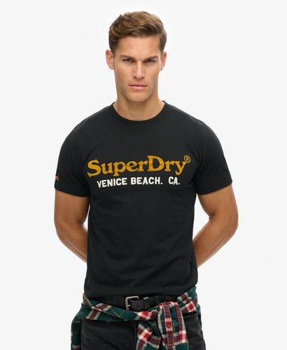 Herren Venue Duo Logo-T-Shirt, , Größe: S - Superdry - Modalova