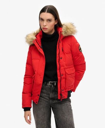 Women's Everest Bomberjacke mit Kapuze - Größe: 36 - Superdry - Modalova