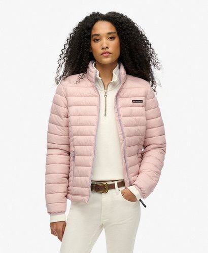 Women's Fuji Lite Padded Jacket Pink / Dusty Pink - Size: 10 - Superdry - Modalova