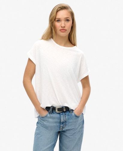 Women's Studios Loose T-shirt White / Optic - Size: 16 - Superdry - Modalova