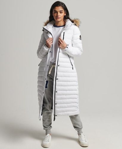 Women's Super Longline Fuji Coat - Size: 8 - Superdry - Modalova