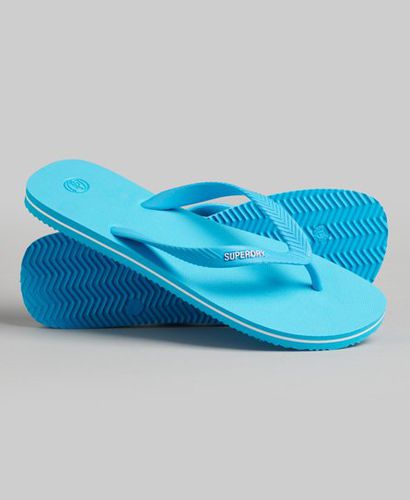 Men's Vintage Classic Flip Flops Blue / Beach Blue - Size: S - Superdry - Modalova