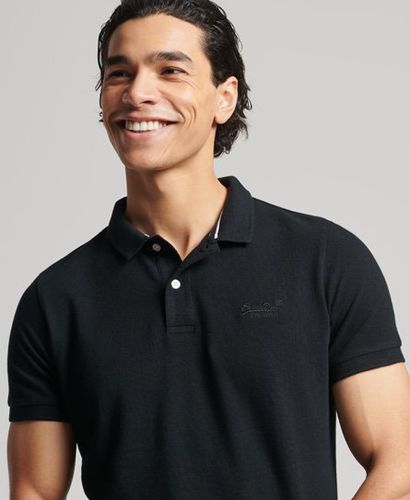 Men's Organic Cotton Essential Classic Pique Polo Shirt - Size: S - Superdry - Modalova
