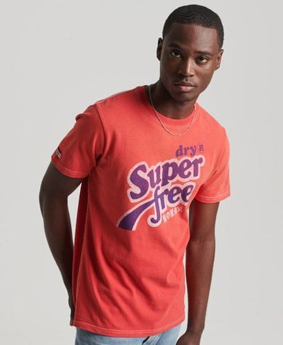 Men's Limited Edition Vintage 04 Rework Classic T-Shirt Red - Size: M - Superdry - Modalova