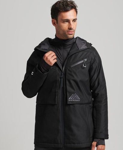 Men's Sport Freeride Jacket Black - Size: L - Superdry - Modalova