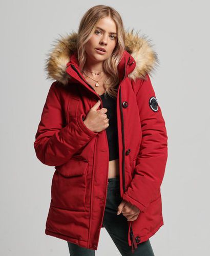 Women's Everest Parka Coat - Size: 6 - Superdry - Modalova
