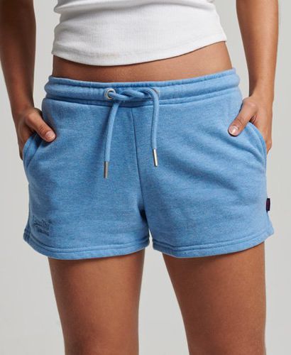 Women's Jersey-Shorts mit Aufgesticktem Vintage-Logo - Größe: 34 - Superdry - Modalova