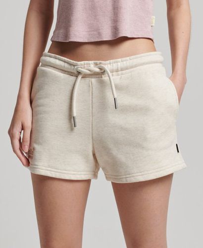 Women's Jersey-Shorts mit Aufgesticktem Vintage-Logo - Größe: 42 - Superdry - Modalova