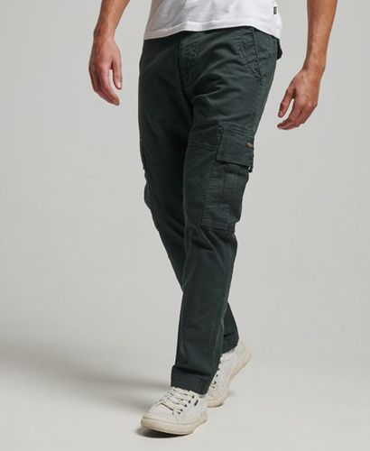 Men's Organic Cotton Core Cargo Pants / Washed Black - Size: 32/32 - Superdry - Modalova