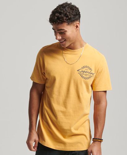 Men's Vintage Shapers & Makers T-Shirt Yellow / Golden Yellow - Size: M - Superdry - Modalova