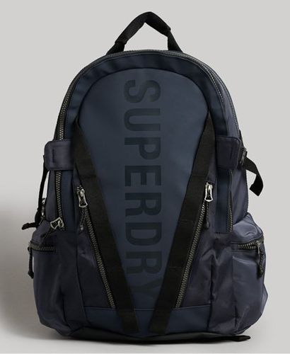 Men's Mountain Tarp Graphic Backpack Navy / Deep Navy/Navy - Size: 1SIZE - Superdry - Modalova