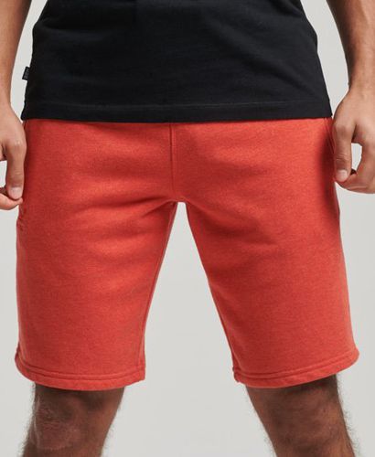 Men's Vintage Logo Embroidered Jersey Shorts Orange / Bright Orange Marl - Size: Xxl - Superdry - Modalova