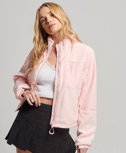 Women's Code Hybrid Trekker Jacket Pink / Pink Sunset - Size: 8 - Superdry - Modalova