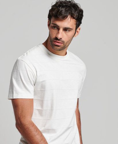 Men's Strukturiertes Vintage T-Shirt aus Bio-Baumwolle - Größe: Xxl - Superdry - Modalova