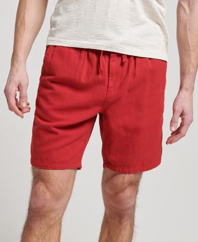 Men's Classic Vintage Overdyed Shorts, Red, Size: S - Superdry - Modalova