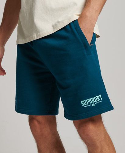 Men's Core Sport Shorts Blue / Sailor Blue - Size: S - Superdry - Modalova